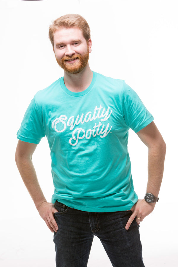 Squatty Potty Text T-Shirt.