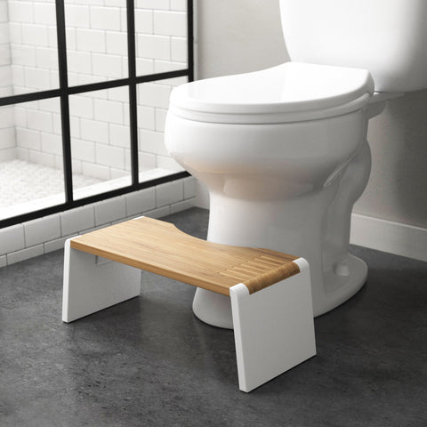 Effen houten bed voetenbank enkele laag badkamer wc houten antislip mat bed bank voetensteun kruk, 45 * 32 * 12cm Effen houten bed voetenbank enkele laag badkamer wc houten antislip mat bed bank voetensteun kruk, 45 * 32 * 12cm
